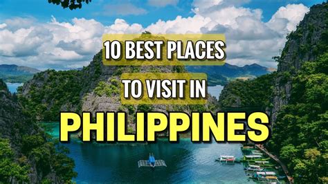10 Best Places to Visit in the Philippines (+Map) .